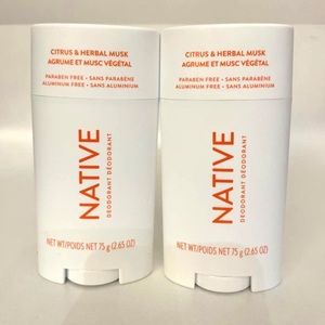 2 pack Native Deodorant